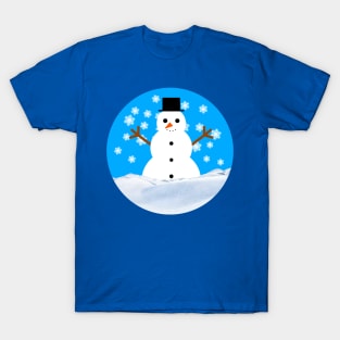 Snowman Christmas ball T-Shirt